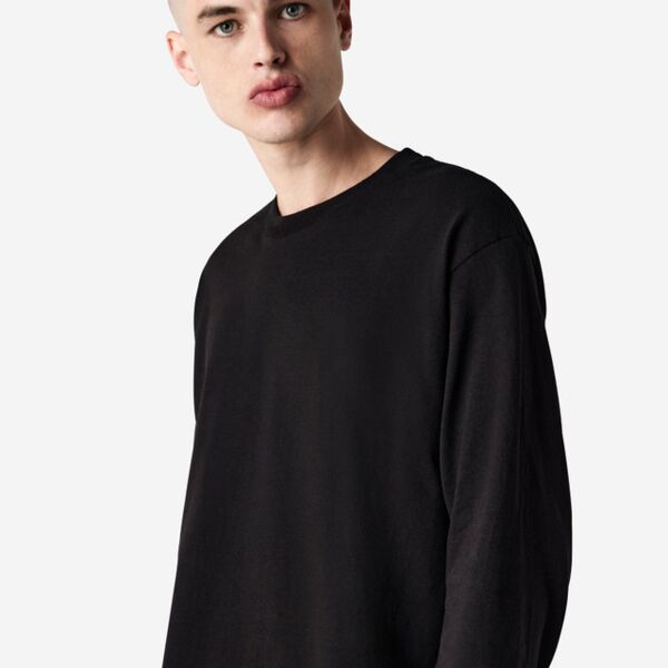Heavyweight Cotton Unisex Long Sleeve T-Shirt Thumbnail