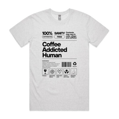 Men's Coffee Addict Tee Thumbnail