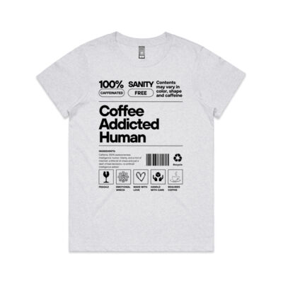 Women's Coffee Addict Tee Thumbnail