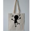 Budget Calico Tote Bag Thumbnail